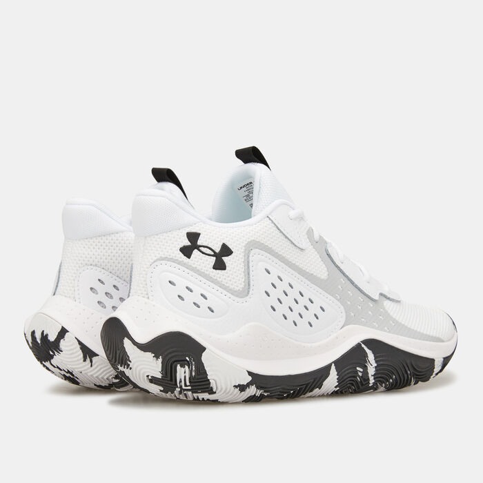 Under Armour Jet '23 Basketball Shoes White Under Armour Jet '23 Basketball Shoes White image number 2