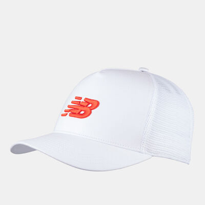 New Balance Men's Liftstyle Athletics Trucker Cap White New Balance Men's Liftstyle Athletics Trucker Cap White