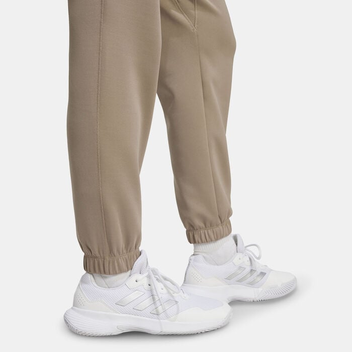 adidas Women's Yoga Essentials Pants With Cuffs Brown adidas Women's Yoga Essentials Pants With Cuffs Brown image number 4