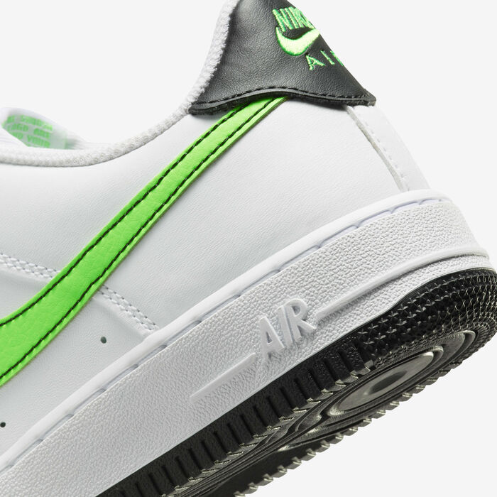 Nike Kids' Air Force 1 Shoes White image number 7