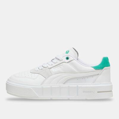 PUMA Women's Cali Court Match Shoes White