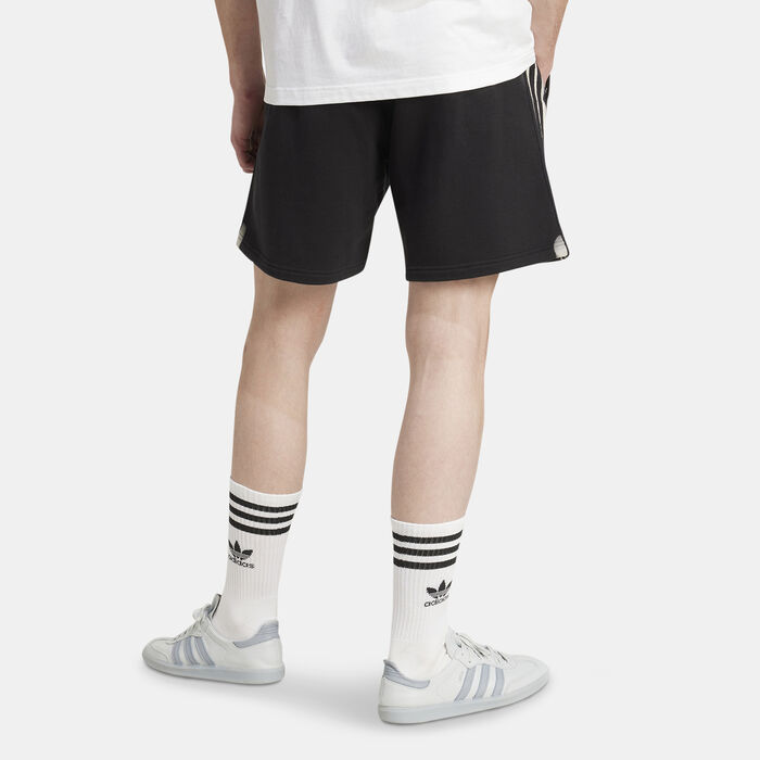 adidas Originals Men's Skeleton Graphic Shorts Black adidas Originals Men's Skeleton Graphic Shorts Black image number 1