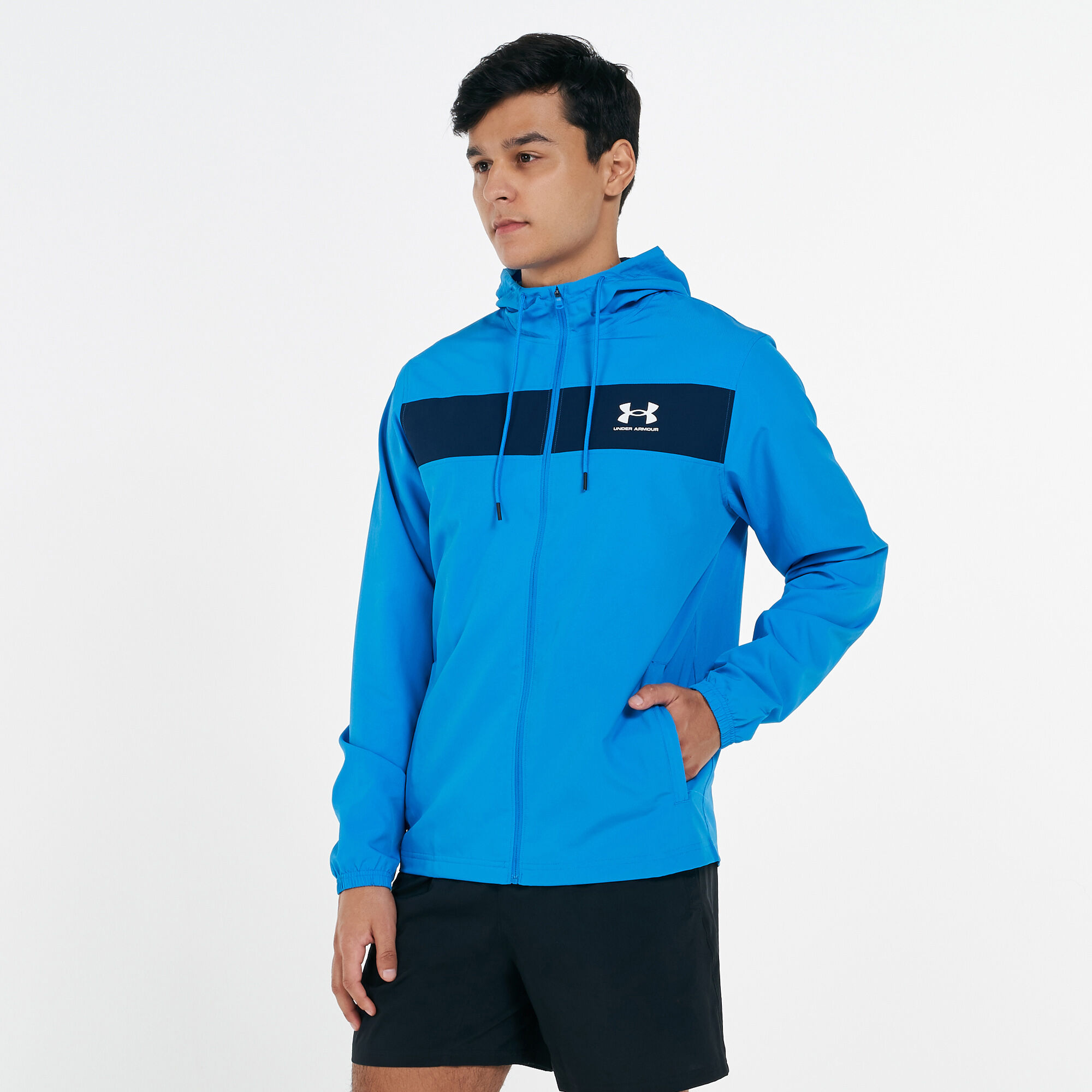 Under armour men's on sale sportstyle windbreaker jacket
