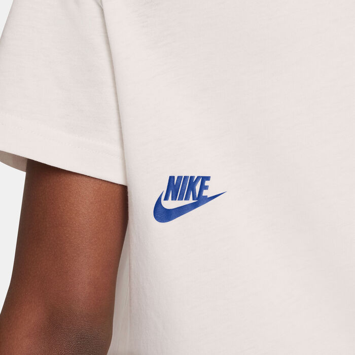 Nike Kids' Sportswear Printed T-Shirt Ivory Nike Kids' Sportswear Printed T-Shirt Ivory image number 3