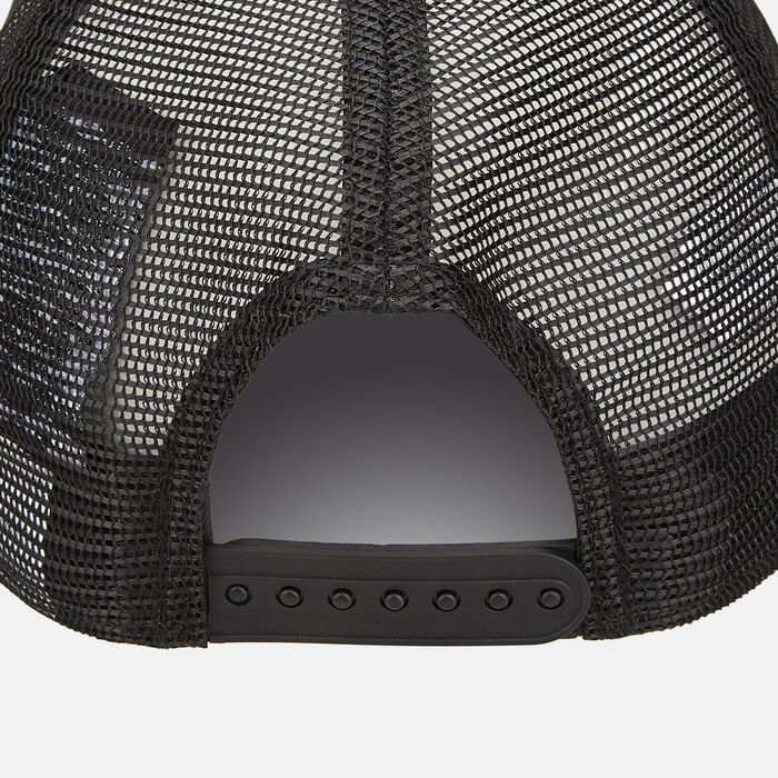 New Era Men's Chicago Bulls Tonal A-Frame Trucker Cap Black New Era Men's Chicago Bulls Tonal A-Frame Trucker Cap Black image number 1