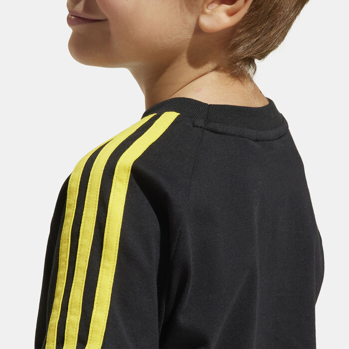 adidas Originals Kids' x Smiley World T-Shirt Black adidas Originals Kids' x Smiley World T-Shirt Black image number 4