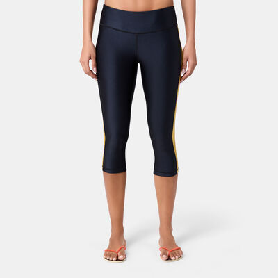 COEGA Women's 3/4 Swimming Leggings Black