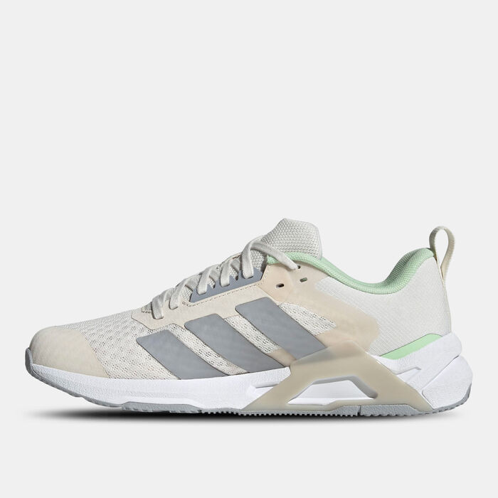 adidas Women's Dropset Control Training Shoes White adidas Women's Dropset Control Training Shoes White image number 2