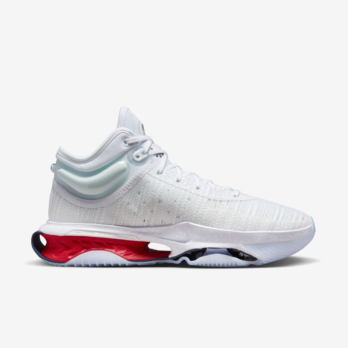 Nike Men's G.T. Jump 2 Basketball Shoes White Nike Men's G.T. Jump 2 Basketball Shoes White image number 2