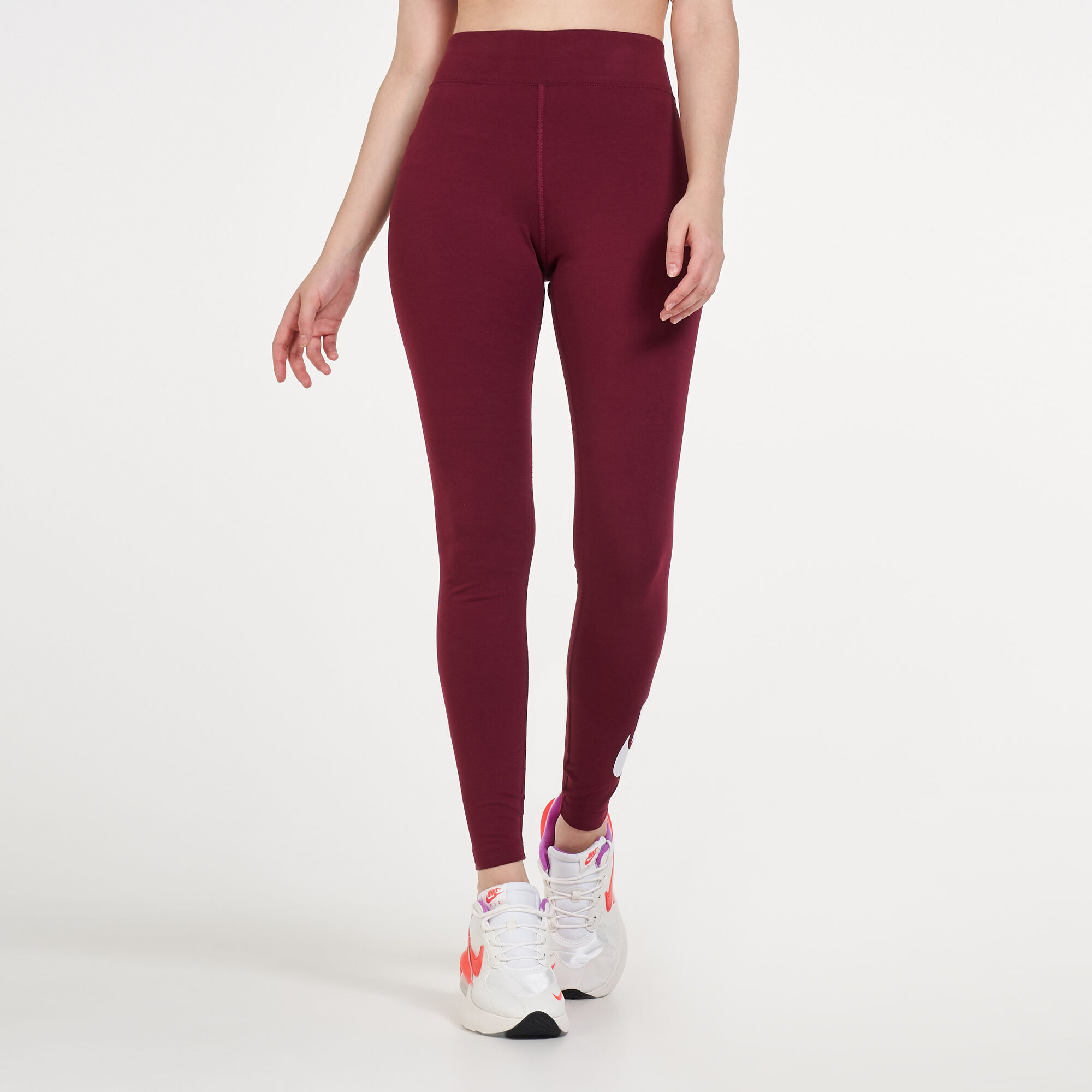 Buy Nike Women s Sportswear Leg A See Futura Leggings Red in KSA SSS