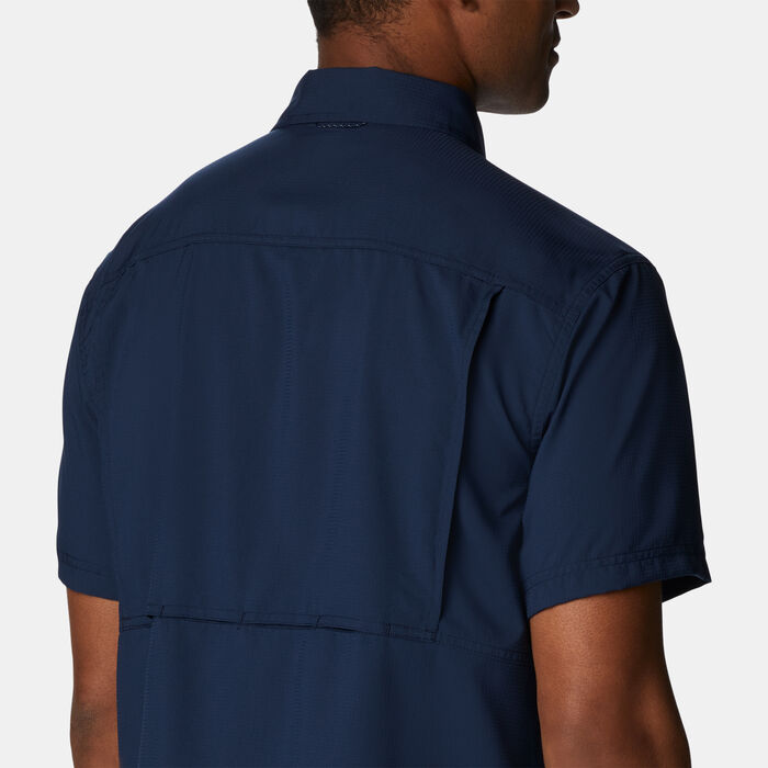 Columbia Men's Silver Ridge Utility Lite Hiking Shirt Blue image number 2