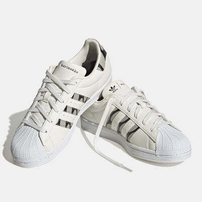 adidas Originals Women's x Marimekko Superstar Shoe Beige adidas Originals Women's x Marimekko Superstar Shoe Beige