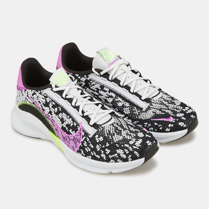 Nike Men's SuperRep Go 3 Next Nature Flyknit Training Shoes Black Nike Men's SuperRep Go 3 Next Nature Flyknit Training Shoes Black image number 2