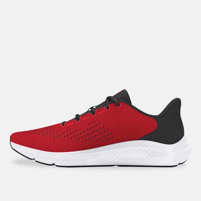 Under Armour Women's Charged Pursuit 3 Big Logo Running Shoes Red image number 2
