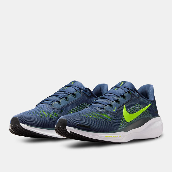 Nike Men's Pegasus 41 Road Running Shoes Purple Nike Men's Pegasus 41 Road Running Shoes Purple image number 1