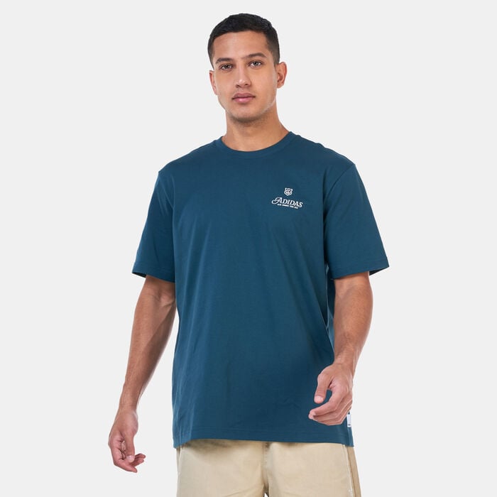 adidas Originals Men's Leisure T-Shirt Green adidas Originals Men's Leisure T-Shirt Green image number 0
