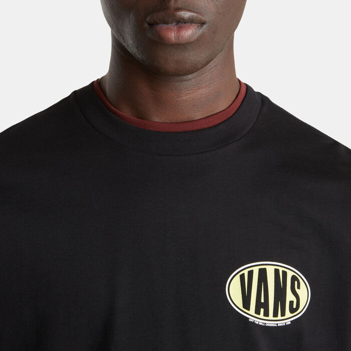 Vans Men's Spray On T-Shirt Black image number 3