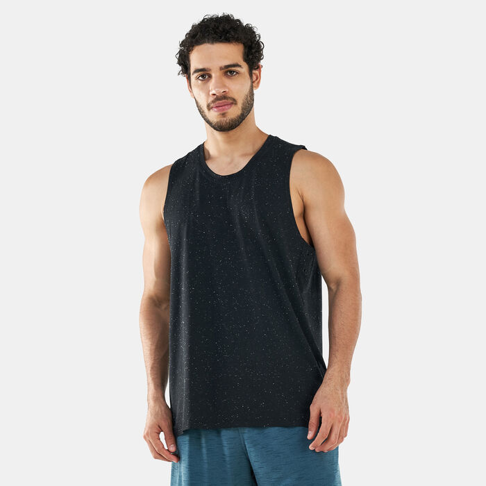 Nike Men's Yoga Tank Top White Nike Men's Yoga Tank Top White image number 0
