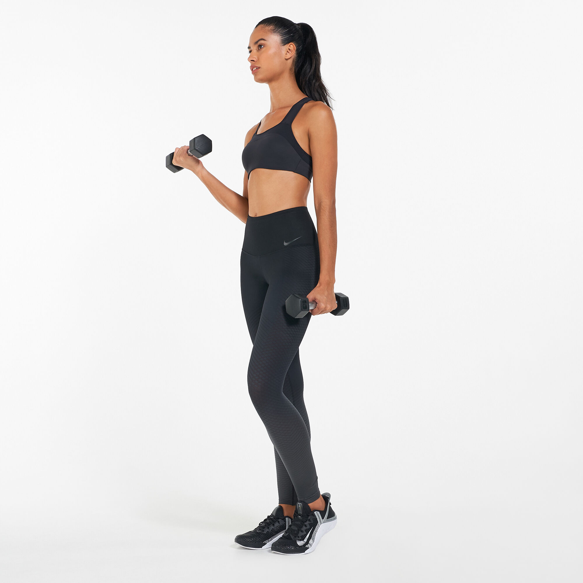 Nike zonal strength tights damen top