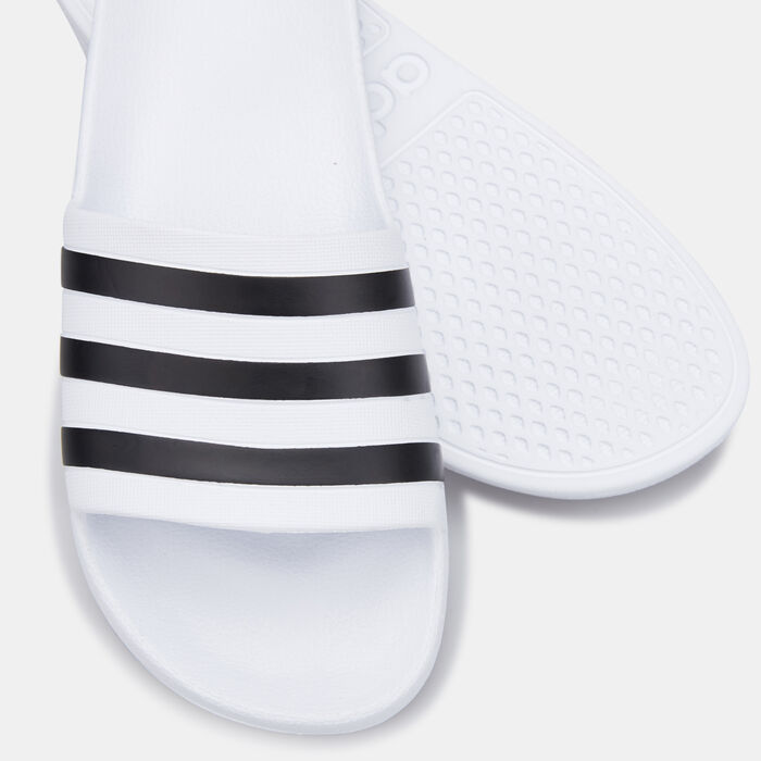 adidas Adilette Aqua Slides White adidas Adilette Aqua Slides White image number 2
