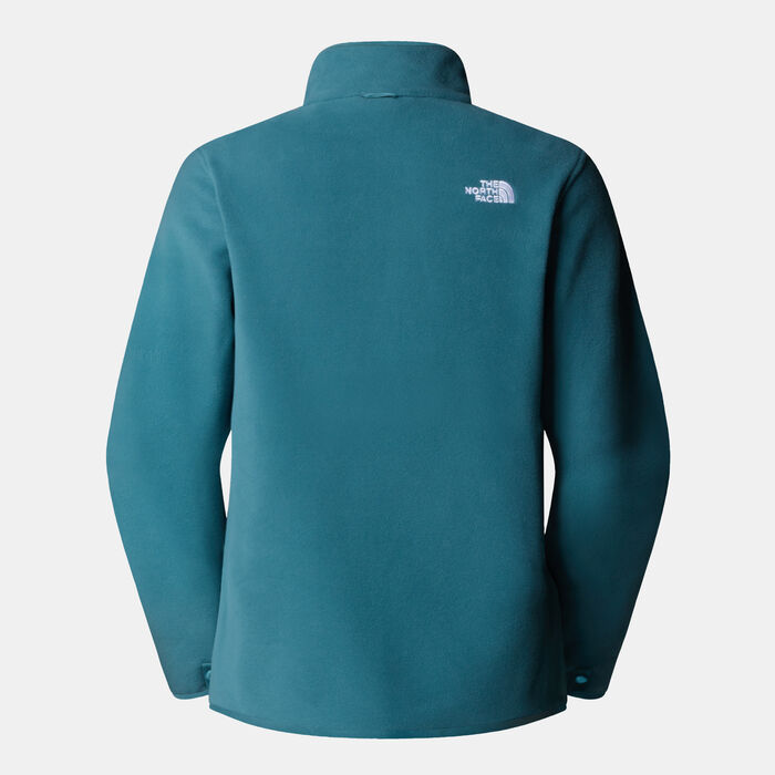The North Face Women's Glacier Fleece Jacket Blue The North Face Women's Glacier Fleece Jacket Blue image number 1