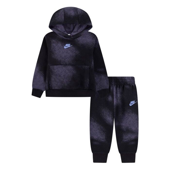 Nike Kids' Sportswear Powder Play Fleece Set Black Nike Kids' Sportswear Powder Play Fleece Set Black image number 0