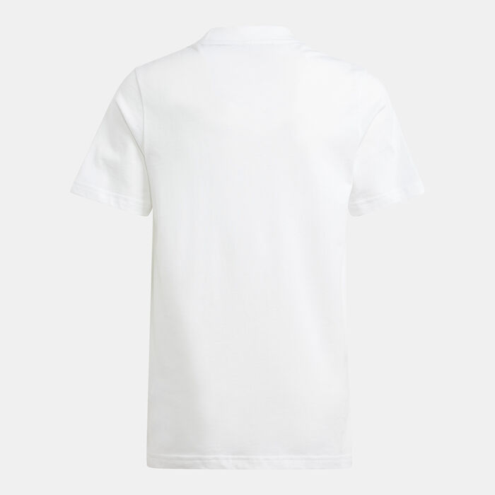 adidas Kids' Essentials Small Logo T-Shirt White adidas Kids' Essentials Small Logo T-Shirt White image number 1