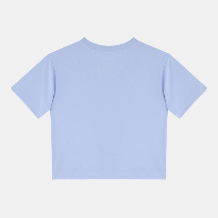 Nike Kids' Brooklyn Essentials T-Shirt Blue Nike Kids' Brooklyn Essentials T-Shirt Blue image number 1