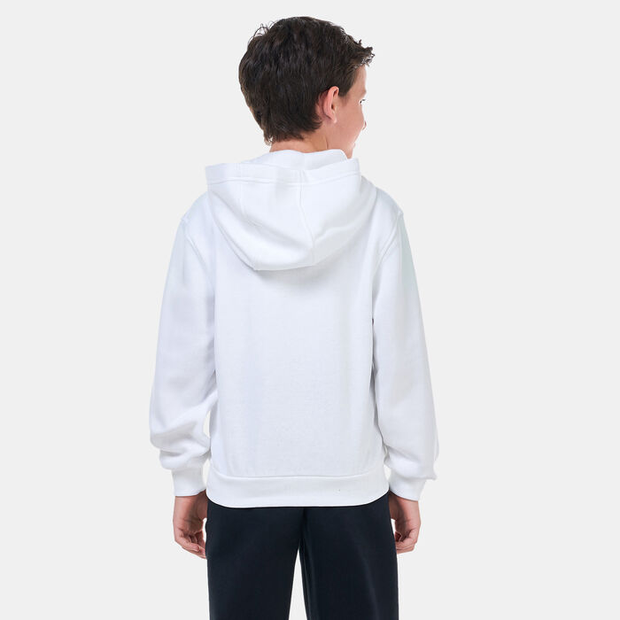 Nike Kids' Cristiano Ronaldo CR7 Club Fleece Hoodie (Older Kids) White Nike Kids' Cristiano Ronaldo CR7 Club Fleece Hoodie (Older Kids) White image number 1