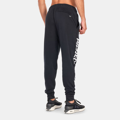 Under Armour Men's Project Rock Terry Joggers Black