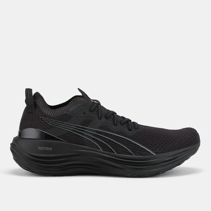 PUMA Men's ForeverRun NITRO Running Shoes Black PUMA Men's ForeverRun NITRO Running Shoes Black image number 0