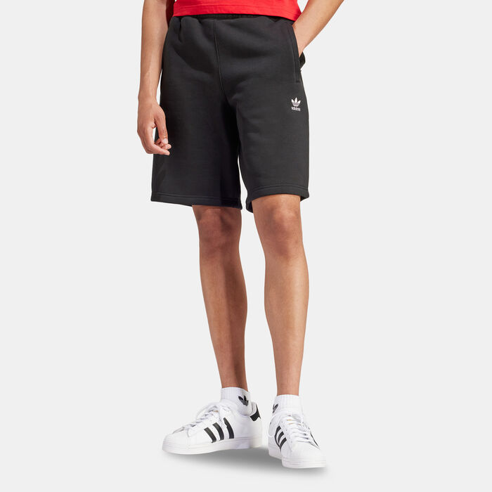 adidas Originals Men's Trefoil Essentials Shorts Black adidas Originals Men's Trefoil Essentials Shorts Black image number 0