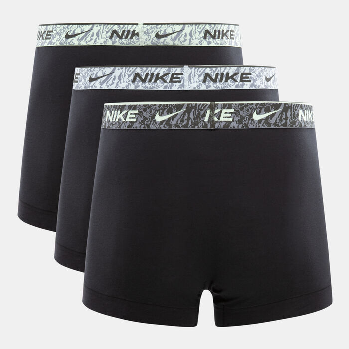 Nike Men's Trunk Briefs (3 Pack) Black Nike Men's Trunk Briefs (3 Pack) Black image number 1