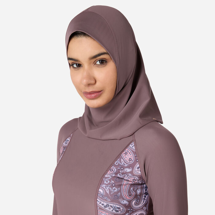 COEGA Women's Modest 3-Piece Swimsuit Blue image number 3