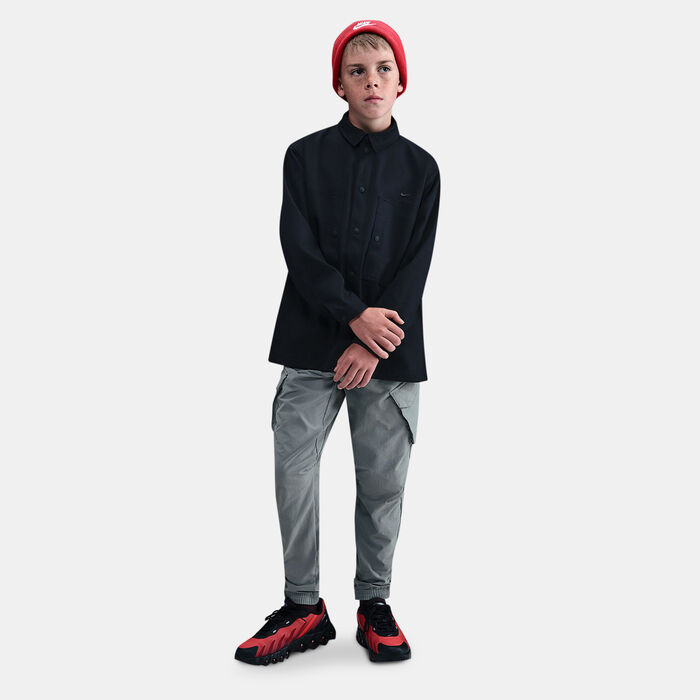 Nike Kids' Sportswear City Utility Cargo Pants Grey image number 2