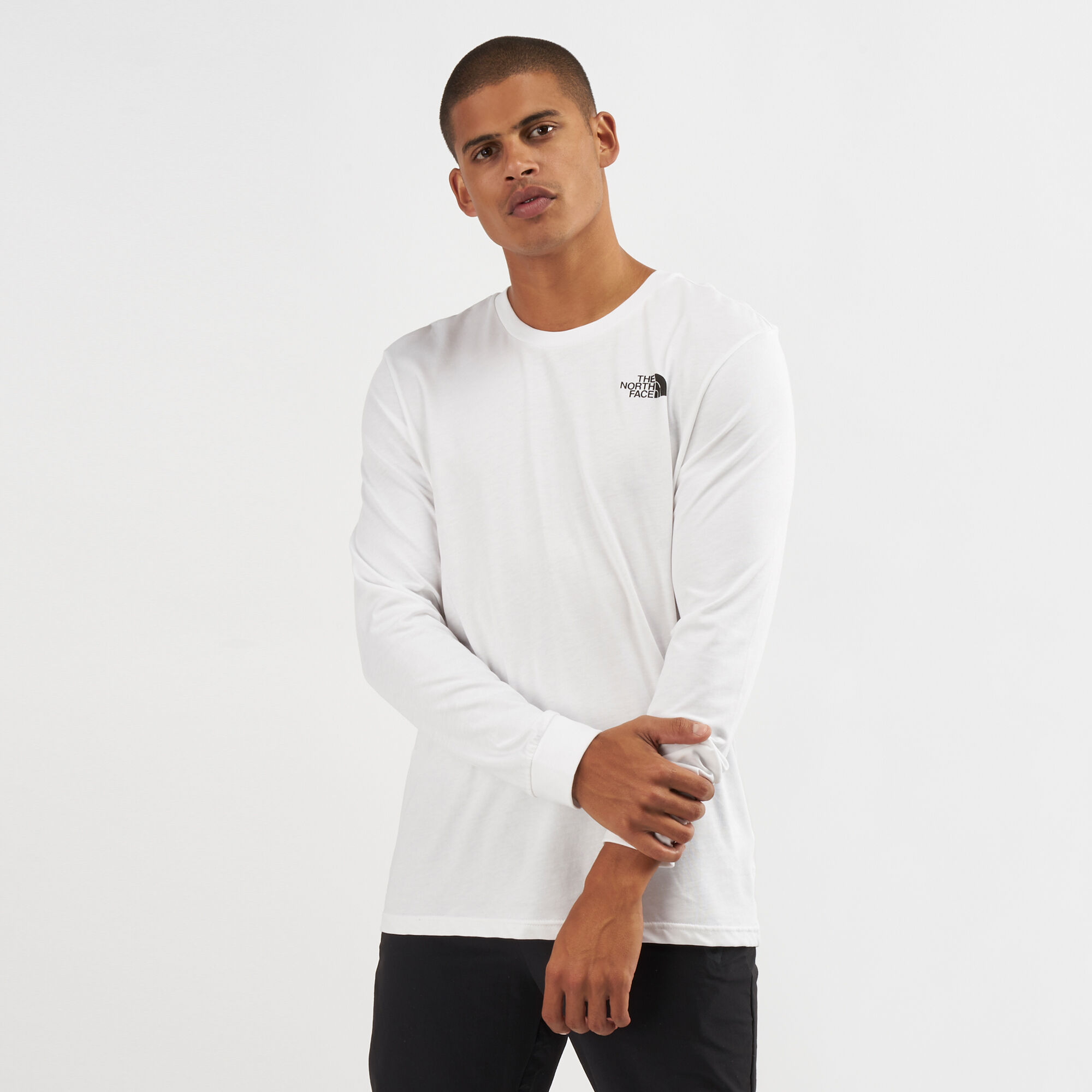 The north face simple store dome long sleeve