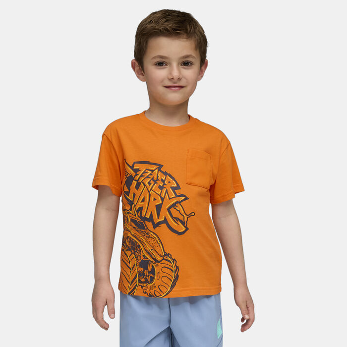 PUMA Men's HOT WHEELS Graphic T-Shirt Orange PUMA Men's HOT WHEELS Graphic T-Shirt Orange image number 0
