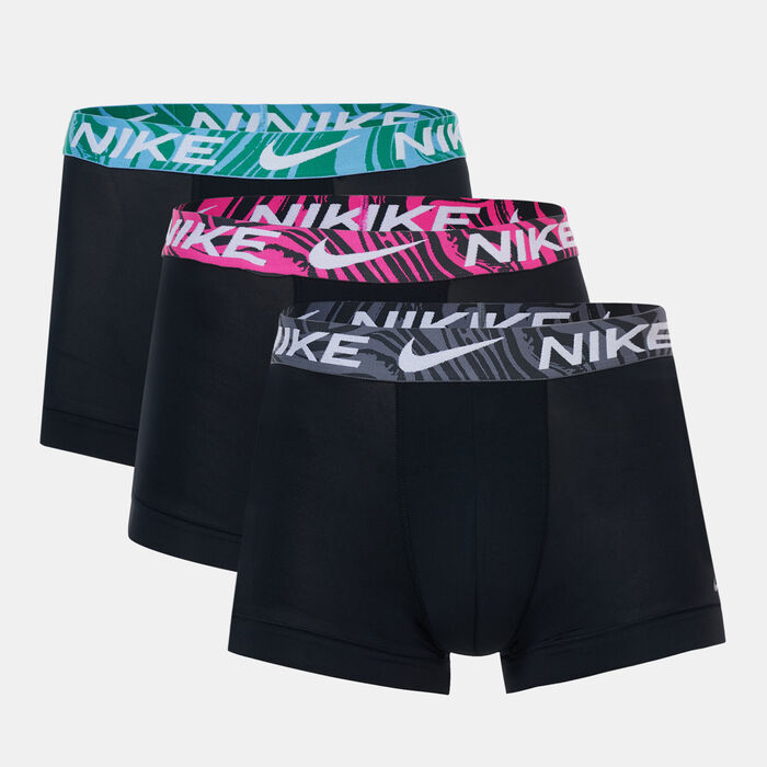 Nike Men's Dri-FIT Essential Micro Briefs (3 Pack) Black Nike Men's Dri-FIT Essential Micro Briefs (3 Pack) Black image number 0