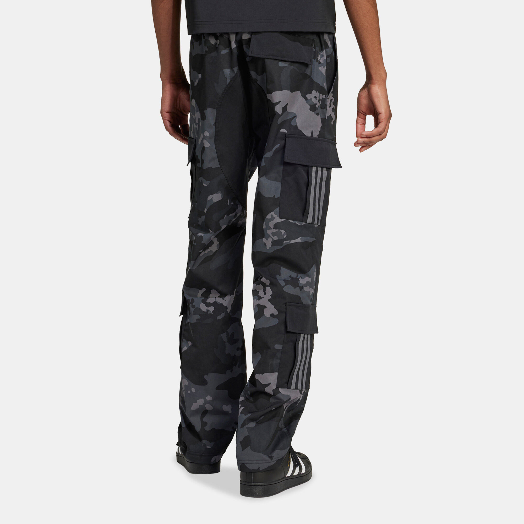 Men s Camo Cargo Trousers Black adidas Originals in KSA SSS