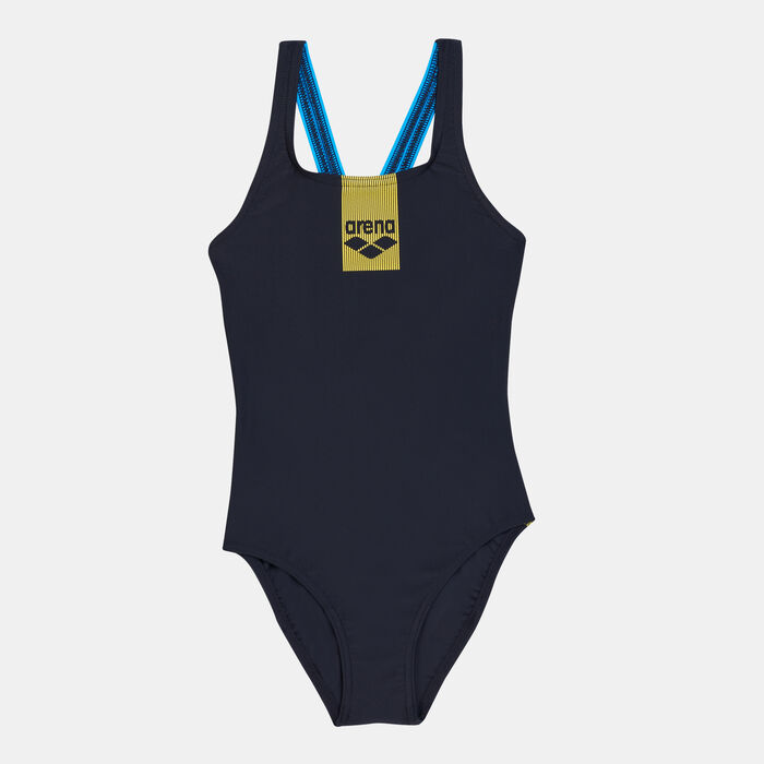 Kids' Basics Swim Pro Back One-Piece Swimsuit Kids' Basics Swim Pro Back One-Piece Swimsuit image number 0