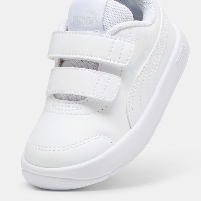 PUMA Kids' Courtflex v3 Velcro Shoes White PUMA Kids' Courtflex v3 Velcro Shoes White image number 5