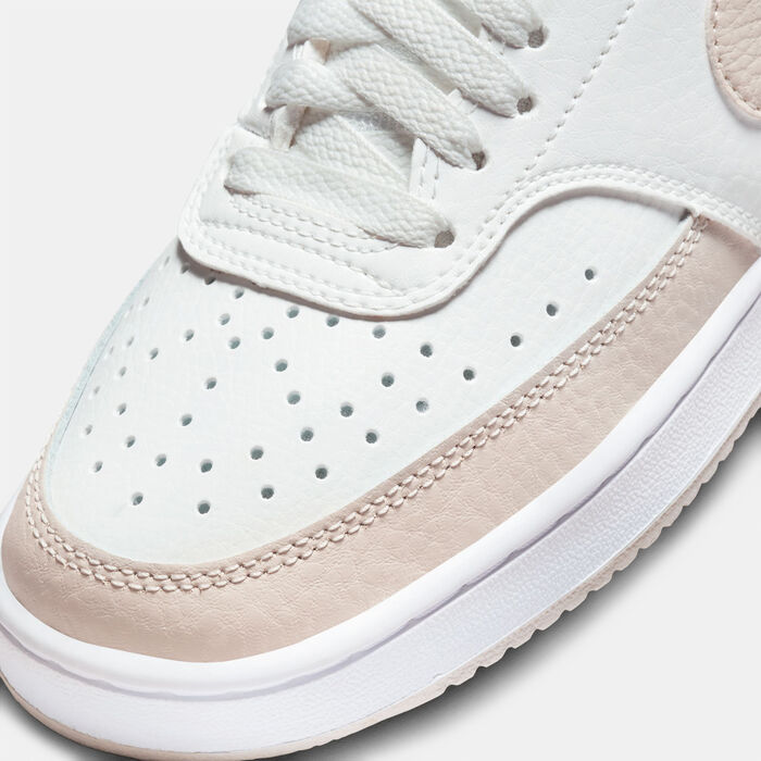 Nike Women's Court Vision Mid Shoes White Nike Women's Court Vision Mid Shoes White image number 4