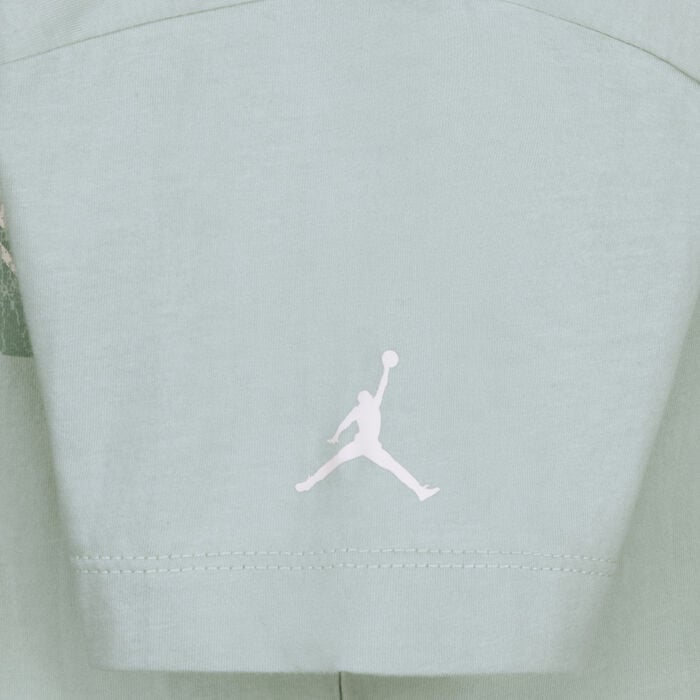 Jordan Kids' Six Flowers T-Shirt Green Jordan Kids' Six Flowers T-Shirt Green image number 3