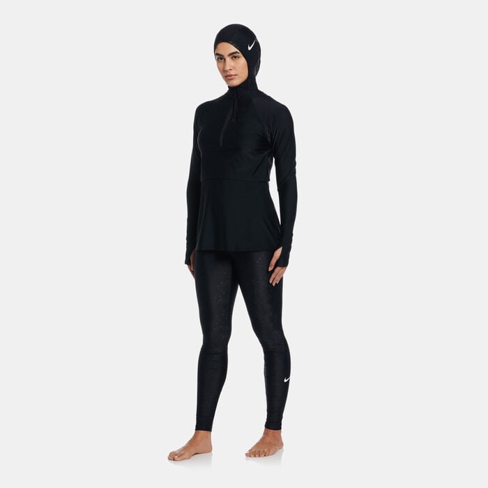 Nike Swim Women's Swimming Hijab Black image number 2