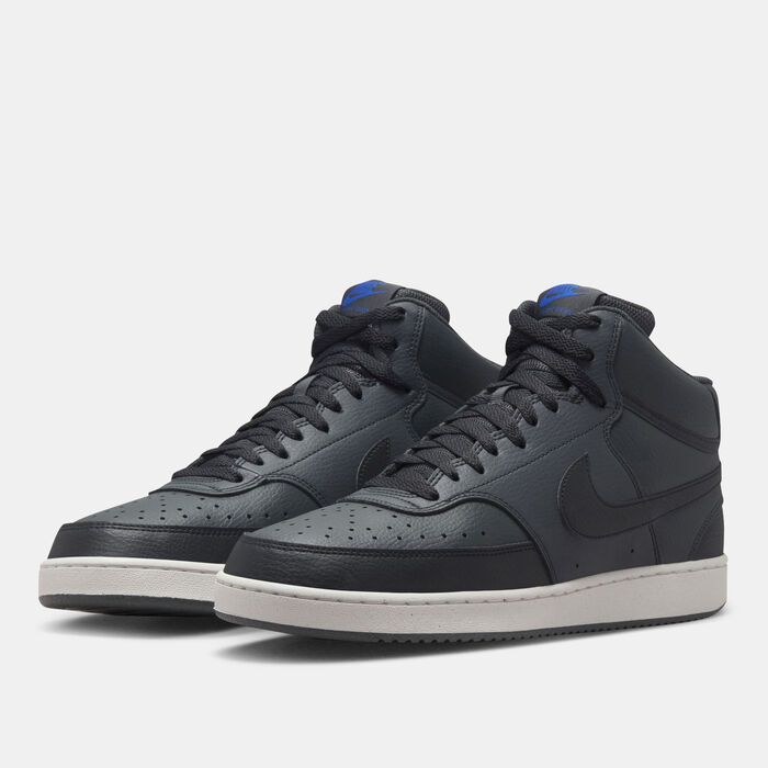Nike Men's Court Vision Mid Next Nature Shoes Grey Nike Men's Court Vision Mid Next Nature Shoes Grey image number 1