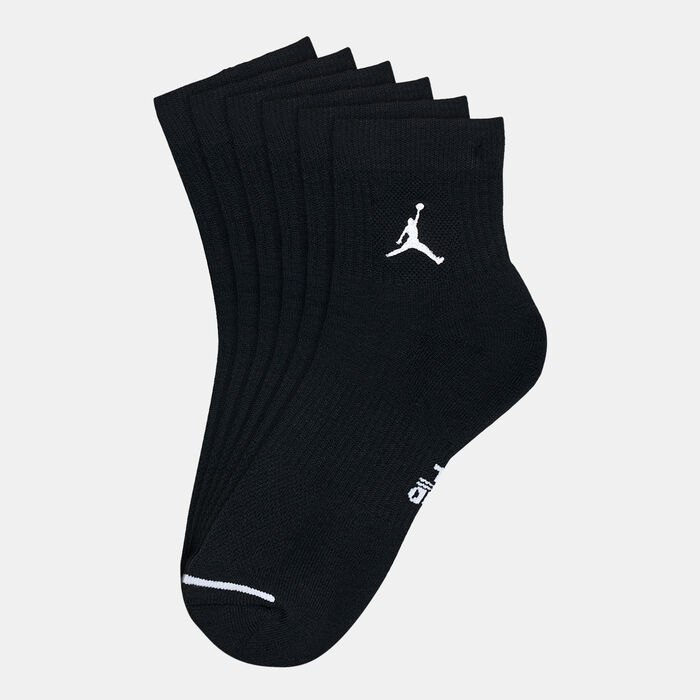 Jordan Everyday Ankle Socks (3 Pairs) Black image number 0