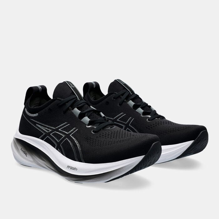 ASICS Men's GEL-NIMBUS 26 Running Shoes Black ASICS Men's GEL-NIMBUS 26 Running Shoes Black image number 2