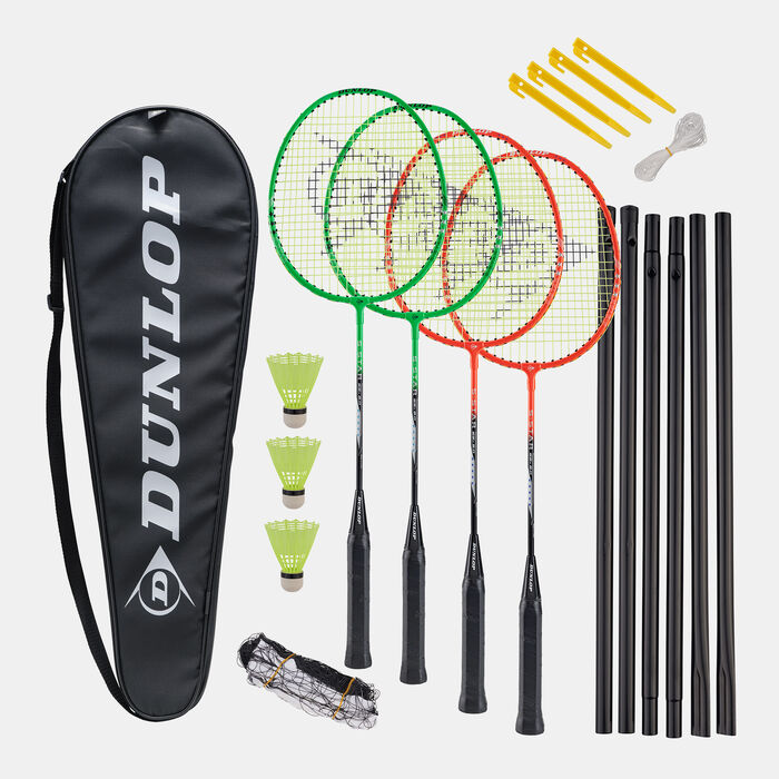 Dunlop Kids' S-STAR SSx 2.0 4 Player Badminton Set Multi-Color Dunlop Kids' S-STAR SSx 2.0 4 Player Badminton Set Multi-Color image number 0