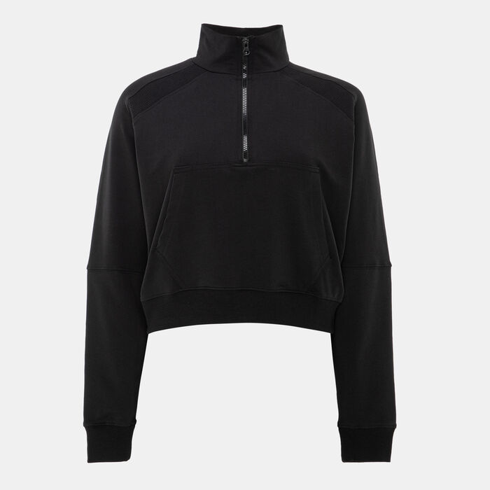 Sun and Sand Sports Women's 1/2-Zip Hoodie Black image number 0