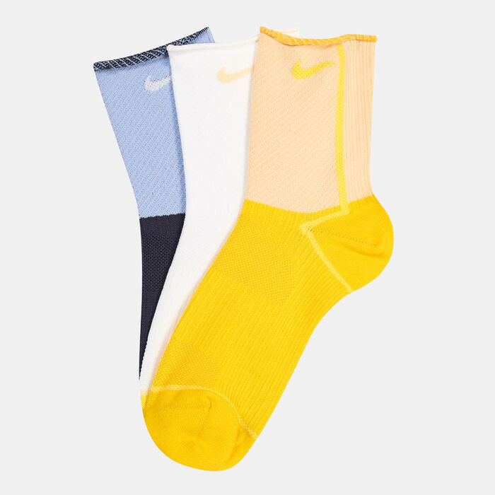 Nike Women's Everyday Plus Training Ankle Socks (3 Pairs) Multi-Color Nike Women's Everyday Plus Training Ankle Socks (3 Pairs) Multi-Color image number 0